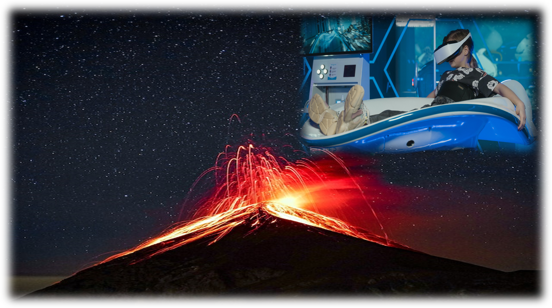 Image of room in lava