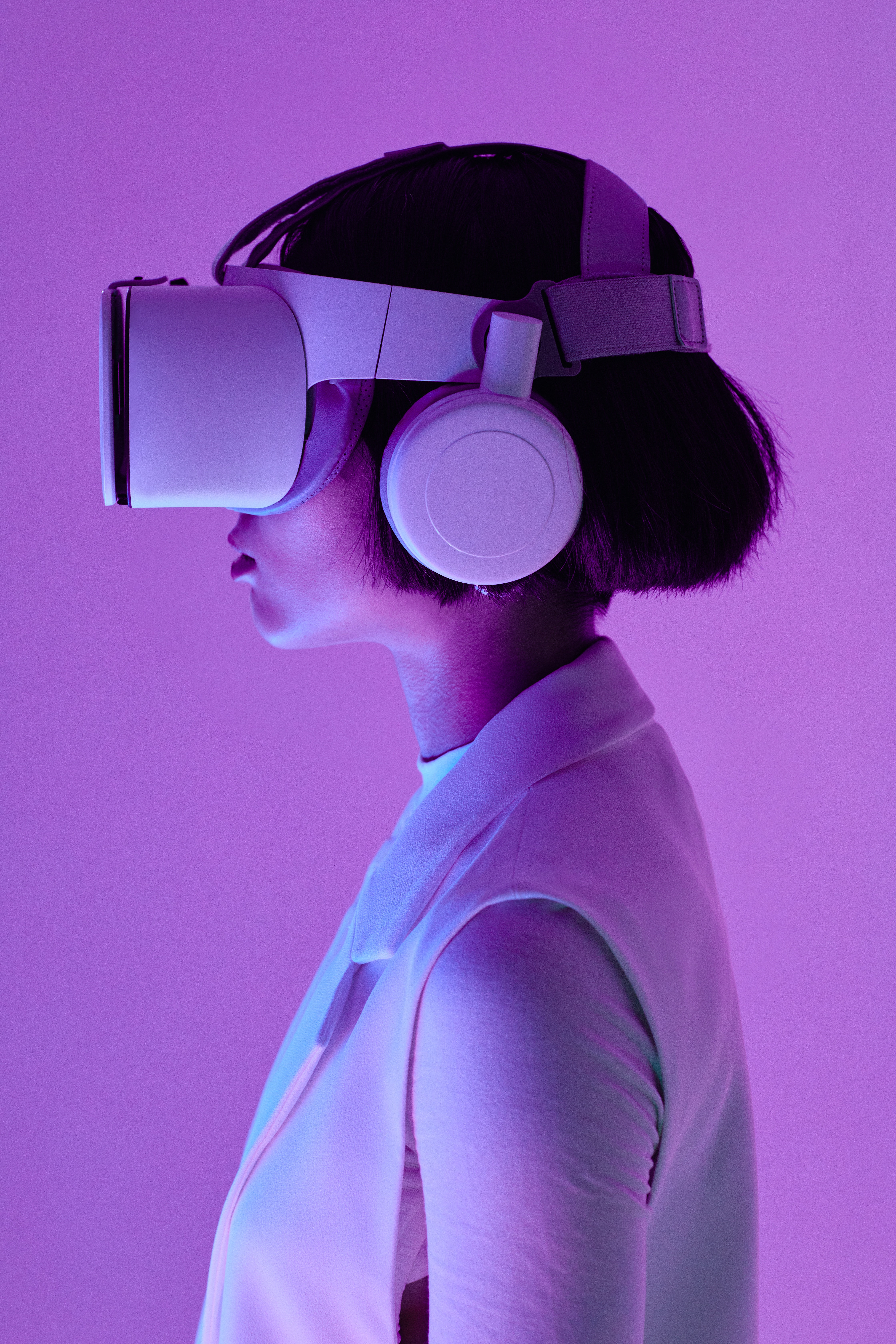 Image of a person with VR headset